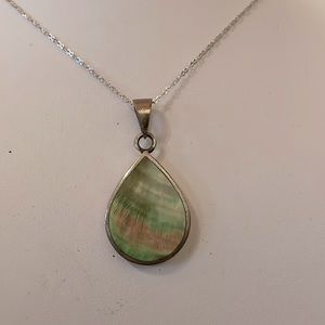 Abalone Teardrop pendant